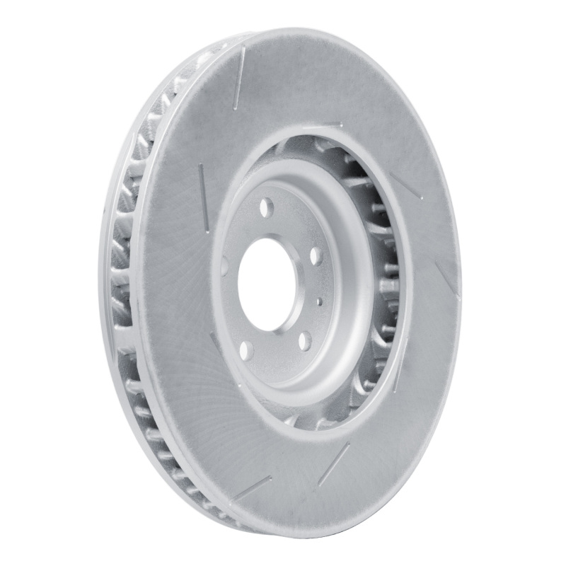 DFC 15-23 Porsche Macan Right Front GeoSPEC Coated Rotor - Slotted thumbnail 5