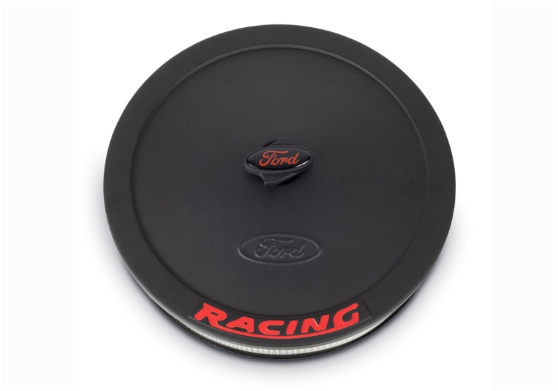 Ford Racing Air Cleaner Kit - Black Crinkle Finish w/ Red Emblem thumbnail 6