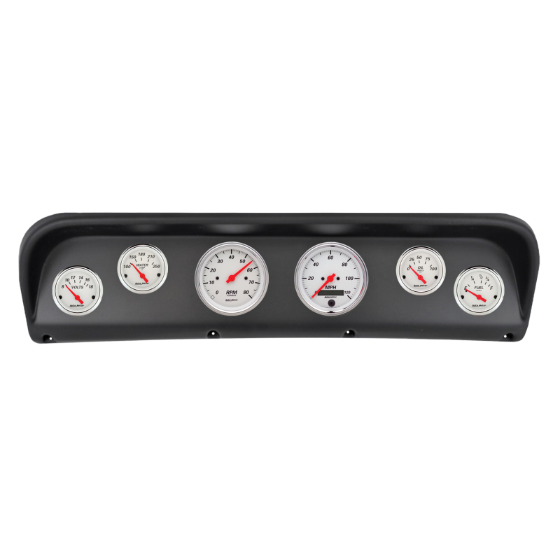AM Arctic White Gauges