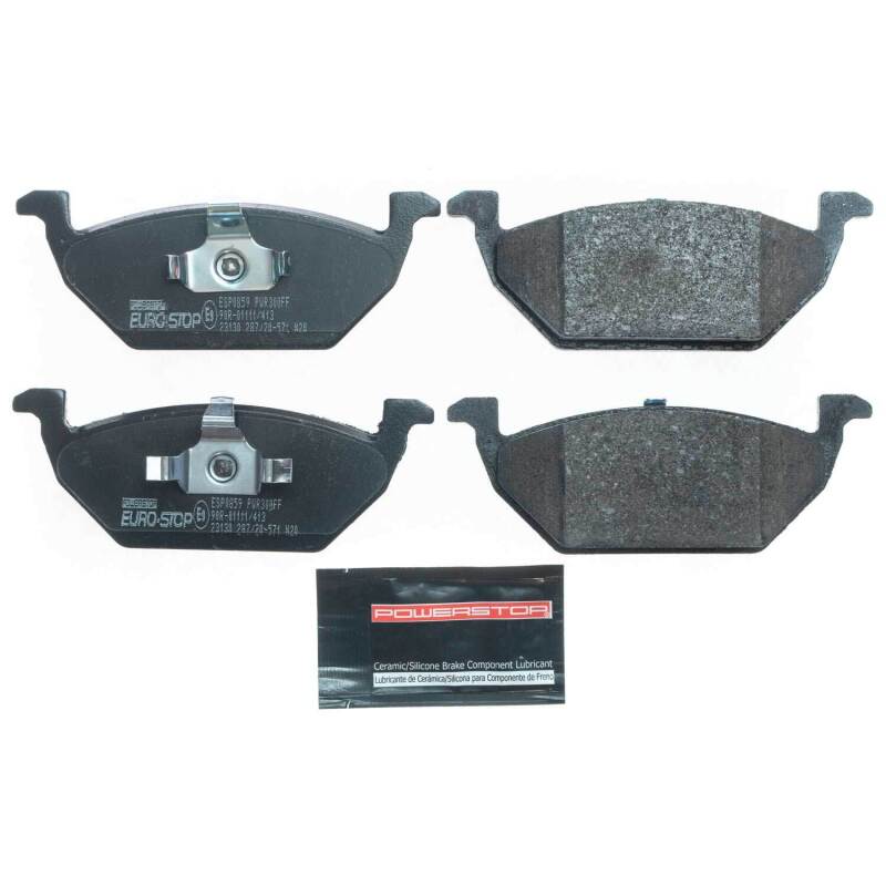 Power Stop 11-15 Volkswagen Jetta Euro-Stop ECE-R90 Front Brake Pads