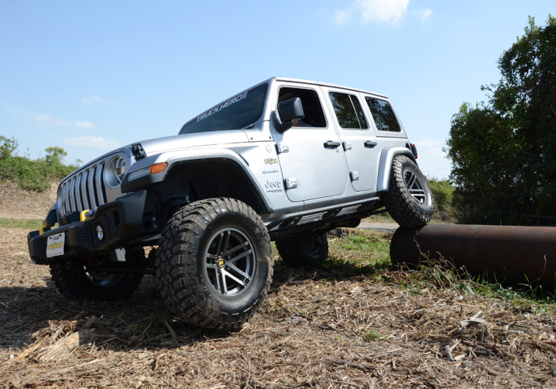 N-Fab Trail Slider Steps 18-20 Jeep Wrangler JL 4 Door SUV - SRW - Textured Black thumbnail 9