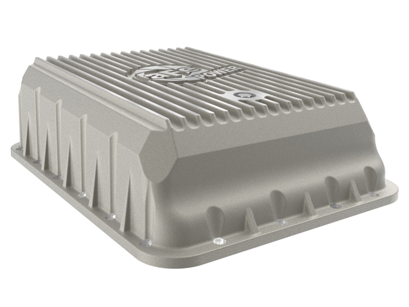 aFe POWER Street Series Transmission Pan Raw w/ Machined Fins RAM 3500 13-24 (AS69RC Transmission) thumbnail 5