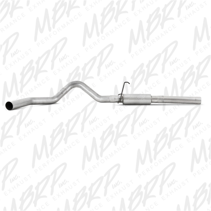 MBRP 2004.5-2007 Dodge 2500/3500 Cummins 600/610 Cat Back P Series Exhaust System thumbnail 6