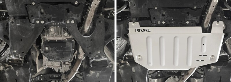 Rival 2019-2026 Subaru Forester Aluminum Transmission Skid Plate