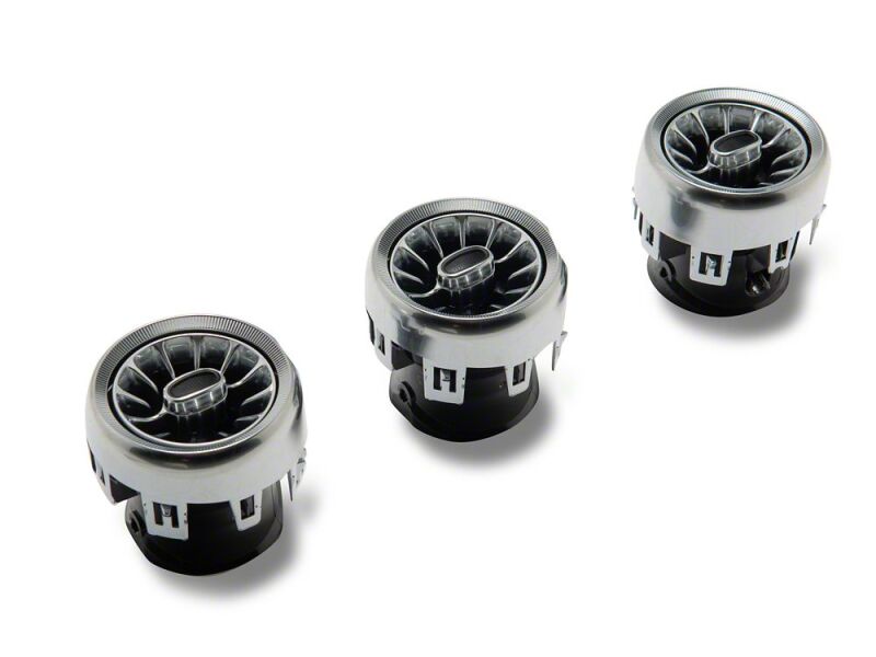 Raxiom 15-23 Ford Mustang Axial Series LED Color Changing Air Vent Outlets thumbnail 9