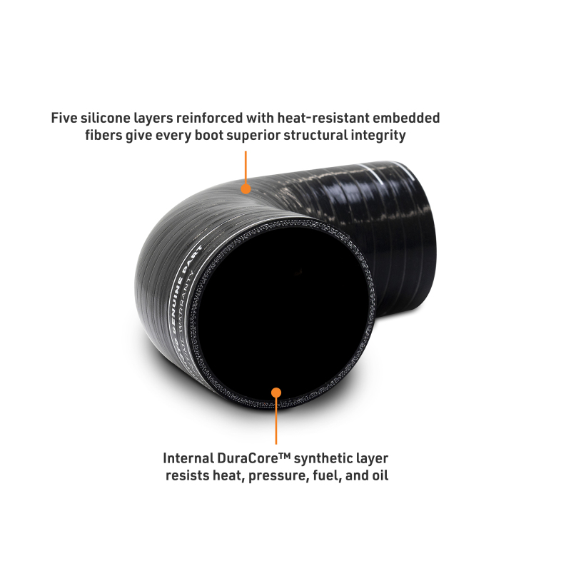 Mishimoto Duracore 4in 90 Degree Coupler thumbnail 3