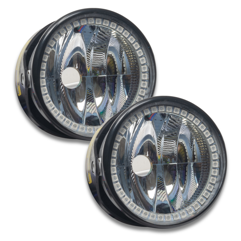 Oracle Lighting 03-04 Lincoln Navigator Pre-Assembled LED Halo Fog Lights -Red thumbnail 3
