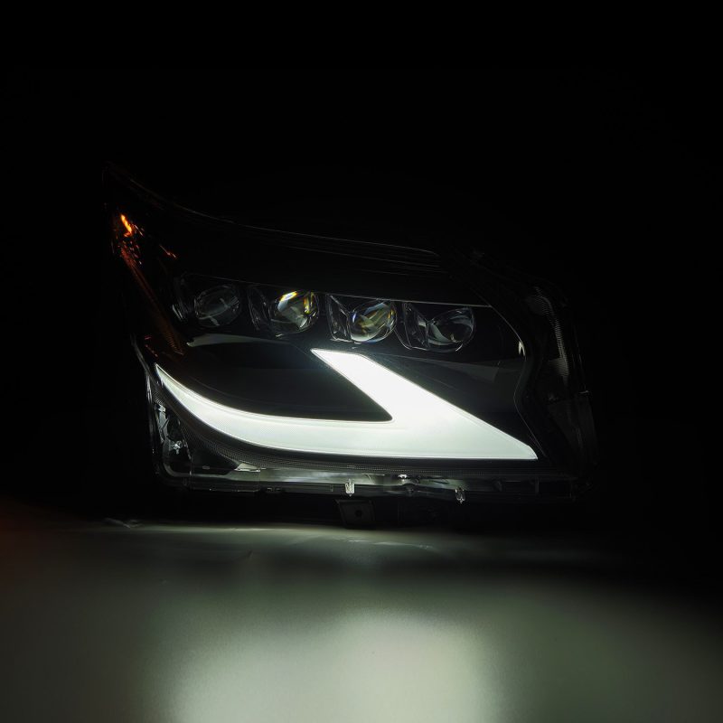 AlphaRex 14-19 Lexus GX460 (Non-AFS) NOVA LED Proj Headlights Alpha Black w/Activ Light/Seq Signal thumbnail 6