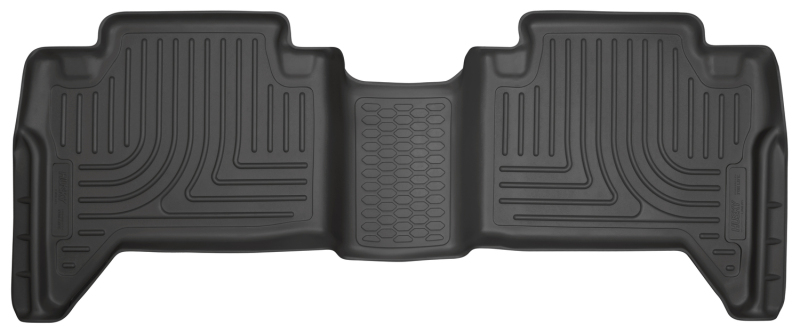 Husky Liners 2016 Toyota Tacoma Crew Cab WeatherBeater 2nd Row Black Floor Liners thumbnail 3