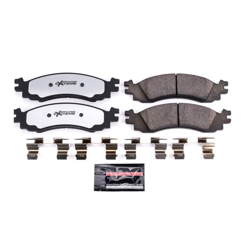 Power Stop 06-10 Ford Explorer Front Z36 Truck & Tow Brake Pads w/Hardware thumbnail 2