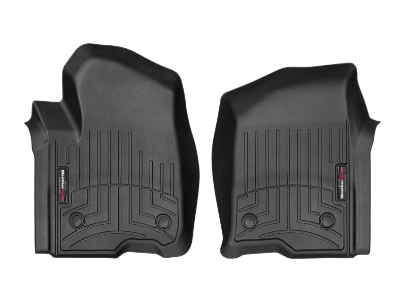 WeatherTech 2019+ Chevrolet Silverado 1500 Front FloorLiner - Black