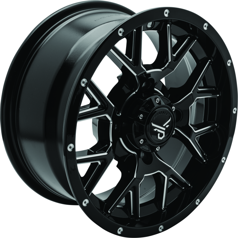 Quadboss Wheels 608573 QuadBoss Barbwire 14X7 - 5+2 - 4/110 - Milled thumbnail 4
