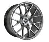 Enkei Raijin 19x8 42mm Inset 5x120 Bolt Pattern 72.6 Hub Bore Hyper Silver Wheel thumbnail 4