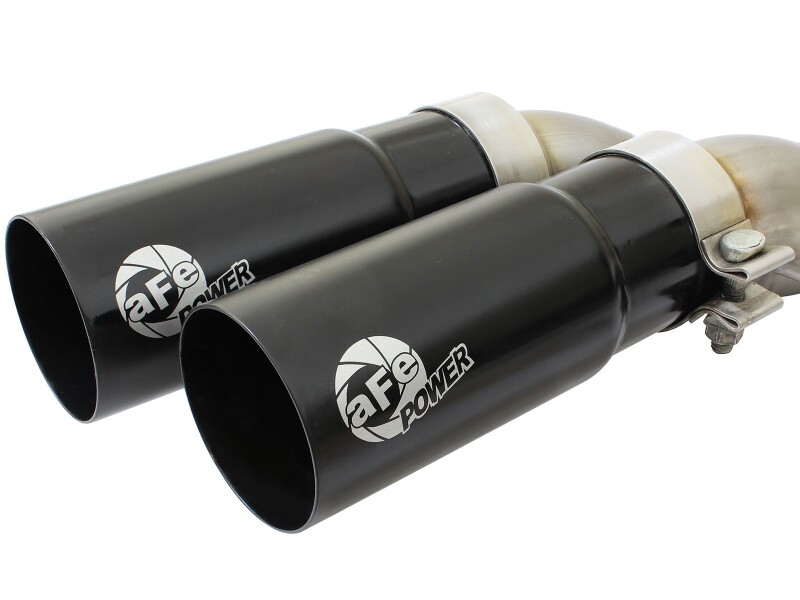 aFe Rebel Exhausts 3in SS Cat-Back 09-14 Ford F-150 4.6/5.0/5.4L w/ Black Tips thumbnail 9