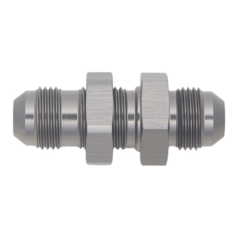 DeatschWerks 8AN Male Flare To 8AN Male Flare Bulkhead Adapter (Incl. Nut) thumbnail 4