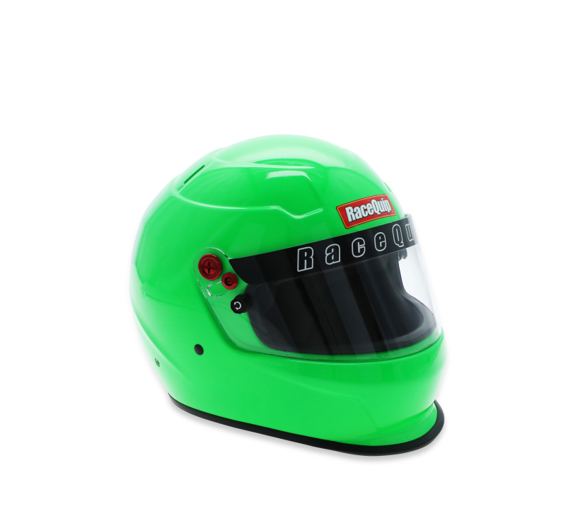 RaceQuip PRO25 SA2025 FLO GRN MED HELMET thumbnail 7