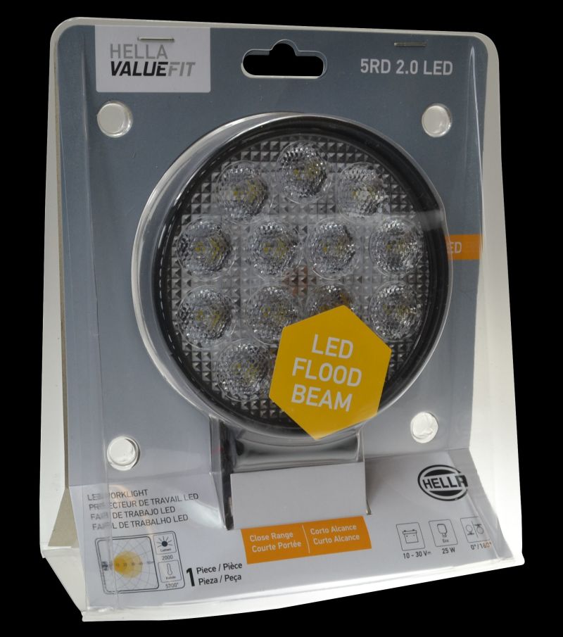 Hella ValueFit Work Light 5RD 2.0 LED MV CR LT thumbnail 9