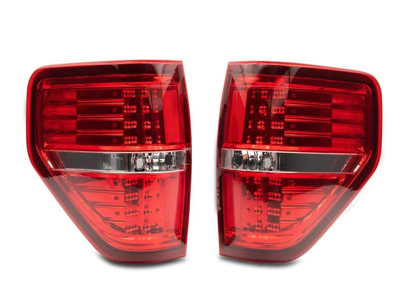 Raxiom 09-14 Ford F-150 Styleside LED Tail Lights- Chrome Housing- Red/Clear Lens thumbnail 7