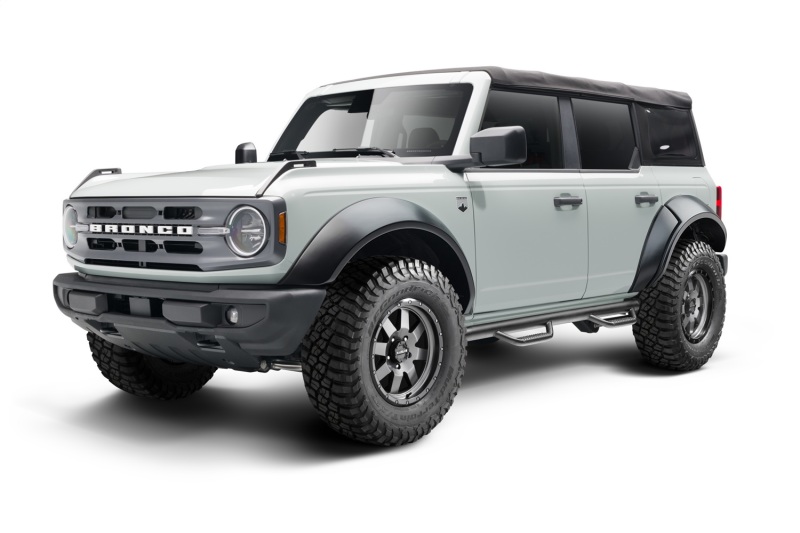 N-Fab 21-22 Ford Bronco 2 Door SRW Nerf Step - Wheel 2 Wheel - 3in - Gloss Black thumbnail 6