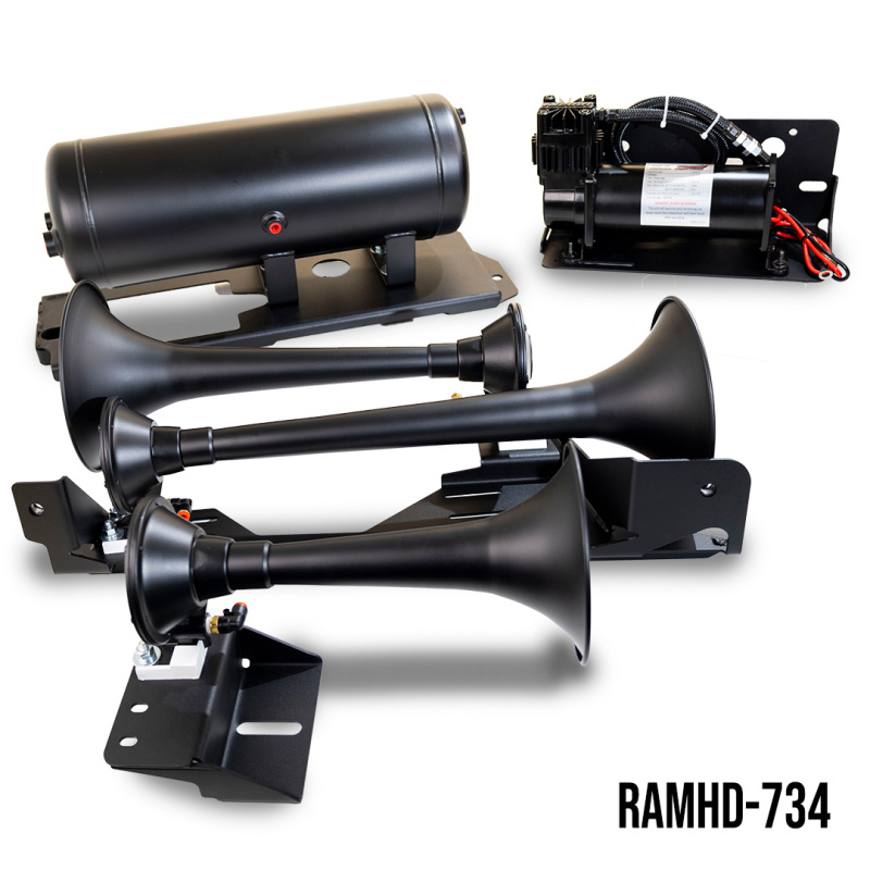 Kleinn 14-26 Dodge Ram 2500/ 3500 Onboard Air System w/ Model 730 Horns thumbnail 4
