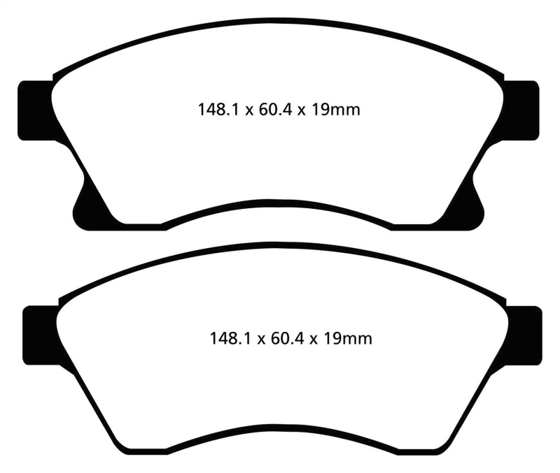 EBC S11 Brake Pad and Rotor Kit (1x ebcDP22065, 1x ebcRK1747) thumbnail 6