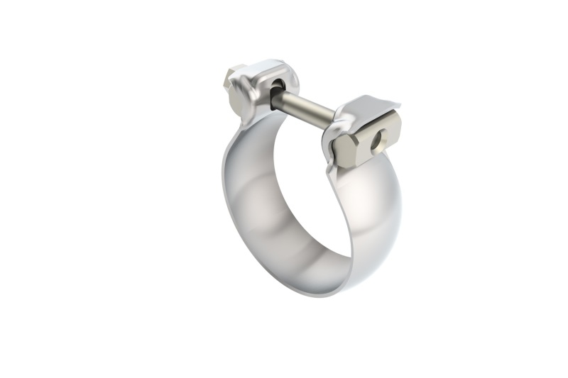 Borla 2.36in (60mm) T-304 Stainless Steel Half Moon/ Swivel Joint Clamp thumbnail 5