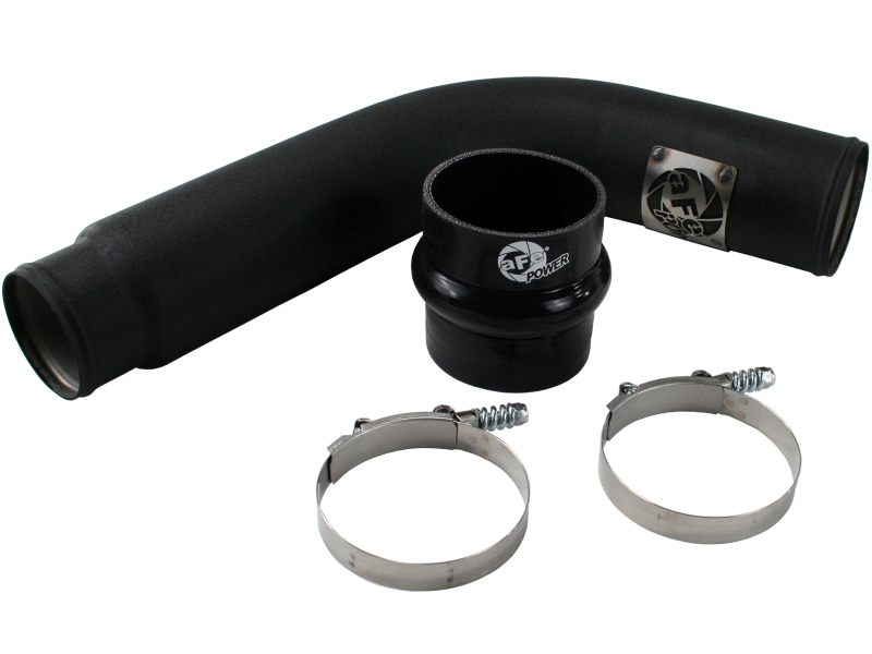 BladeRunner 3-1/2 IN Aluminum Cold Charge Pipe Black