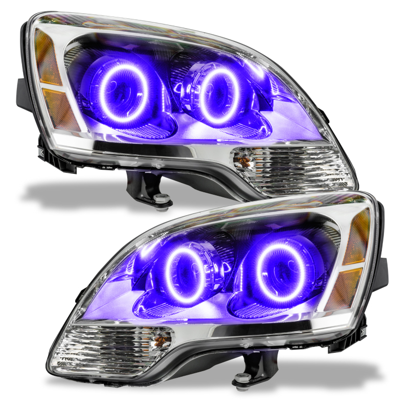 Oracle Lighting 08-12 GMC Acadia Non-HID Pre-Assembled LED Halo Headlights-UV/Purple thumbnail 6