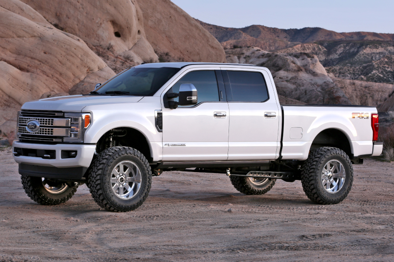 Fabtech 17-21 Ford F250/350 4WD Diesel 6in 4Link Sys w/Coils & 2.25 Dl Resi Frt & Dl Rr Shks (Bundled Kit) thumbnail 2