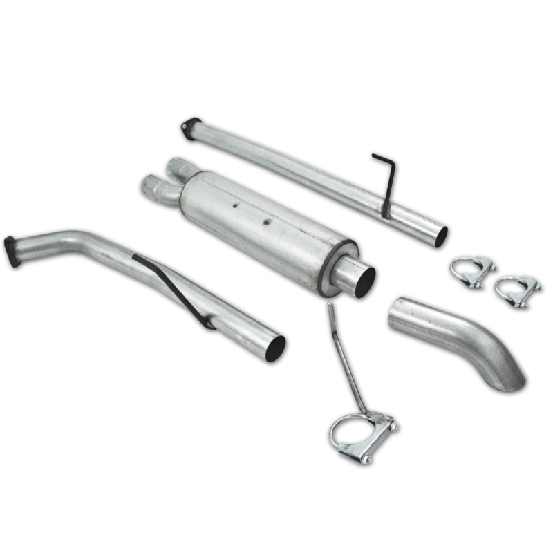 MBRP 07-08 Toyota Tundra Cat Back Turn Down Single Side Aluminized Exhaust thumbnail 7