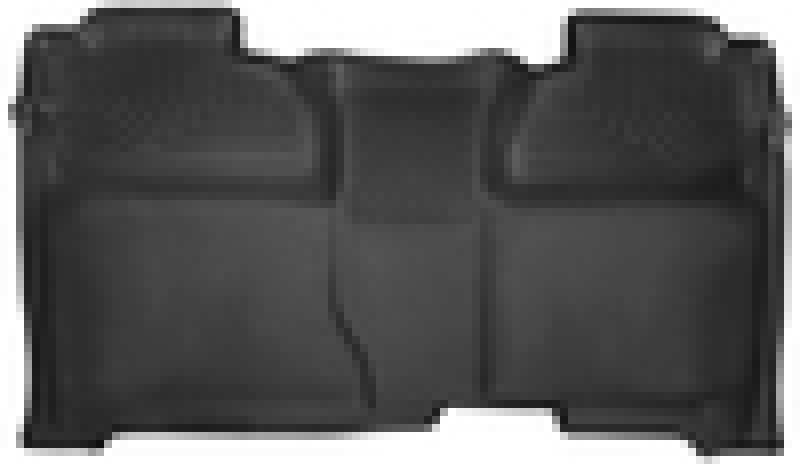 Husky Liners 14-15 Chevy Silverado Crew Cab X-Act Contour Black 2nd Row Floor Liners thumbnail 6