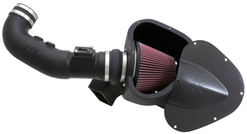 K&N 11-12 Ford Mustang GT 5.0L V8 AirCharger Performance Intake Kit thumbnail 3