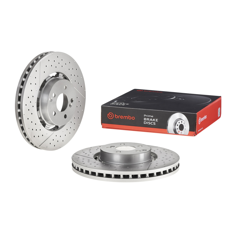 BRE Drilled UV Coated Rotors