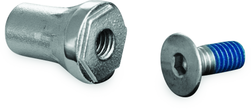 Kuryakyn Replacement Tapered Peg Mount With Screw Chrome #4376