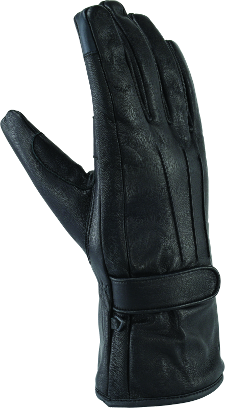 Kuryakyn Leather By River Road Taos Cold Weather Gloves Black - Small thumbnail 2