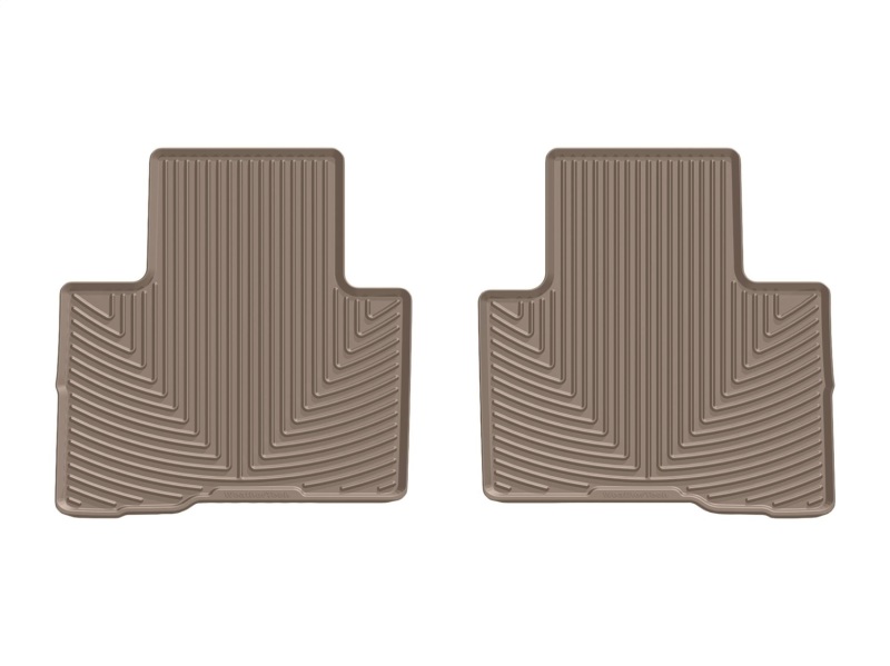 WT Rubber Mats - Rear - Tan
