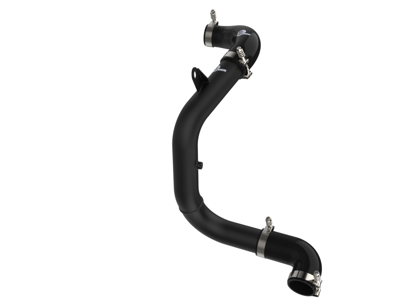 BladeRunner 3 IN Aluminum Hot Charge Pipe Black