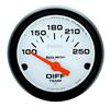 Autometer Phantom 52mm 2 Diff Temp. 100-250F Electronic Gauge Kit thumbnail 6