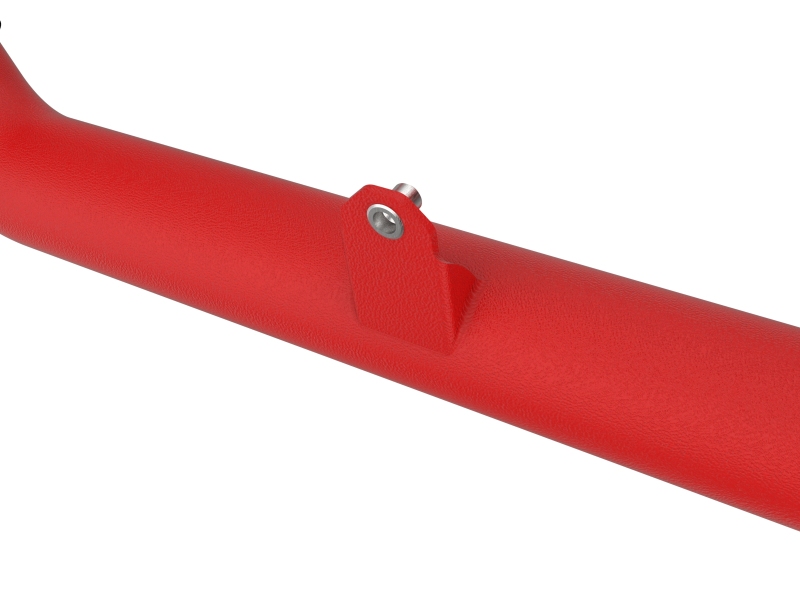 BladeRunner 2-1/4 IN Aluminum Hot Charge Pipe Red
