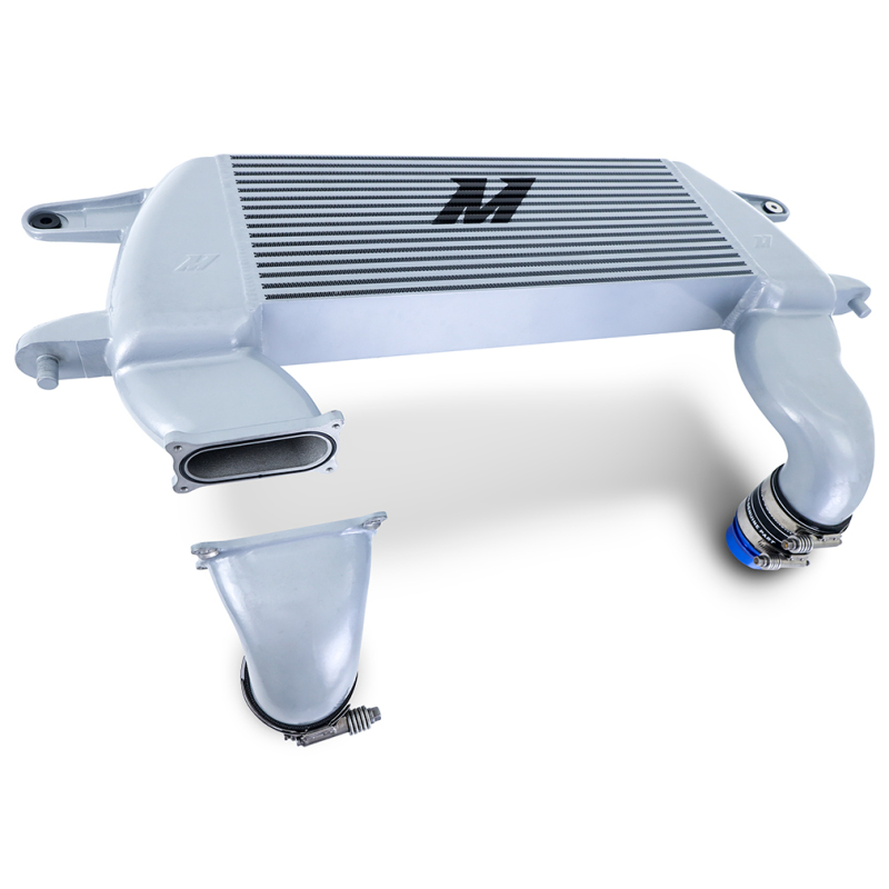 Mishimoto MMINT-BR-21HSL Intercooler, Silver, High-Mount, fits Ford Bronco 2.3L/2.7L 2021+