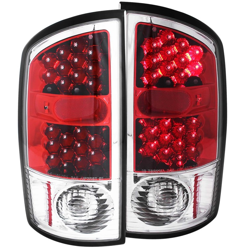 ANZO 2002-2005 Dodge Ram 1500 LED Taillights Red/Clear thumbnail 5