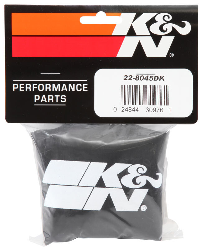 K&N 6in ID x 6inH Closed Top Black Drycharger Air Filter Wrap thumbnail 9