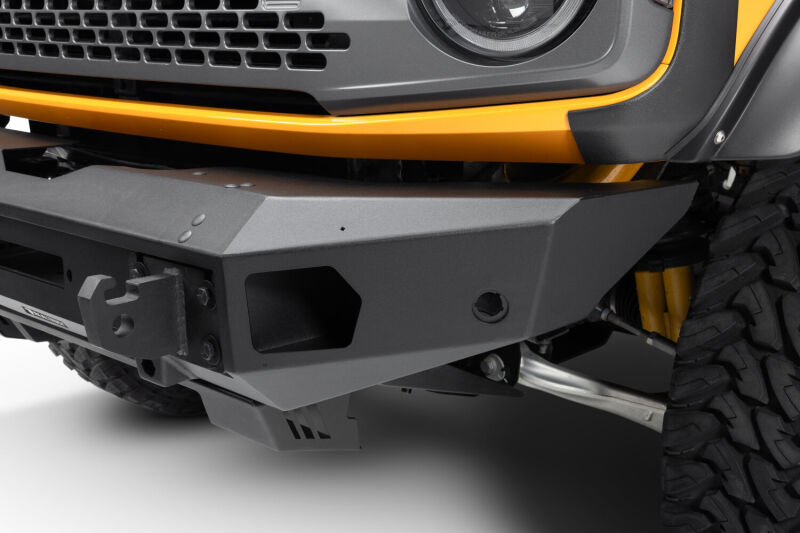 Go Rhino 21-26 Ford Bronco (Excl. LED Fog Lights) Trailline Front Full Width Bumper - Tex. Blk