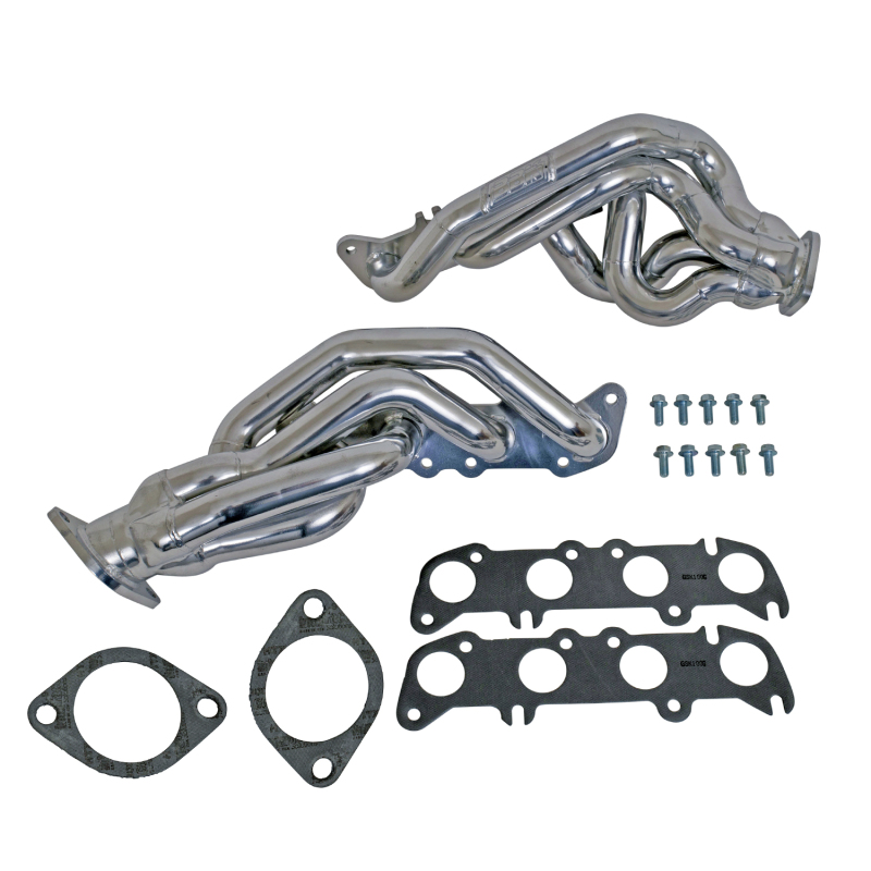 BBK 11-14 Mustang GT Shorty Tuned Length Exhaust Headers - 1-5/8 Silver Ceramic thumbnail 2