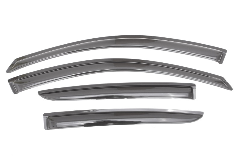 AVS 12-18 Nissan Versa (Excl. Hatch) Ventvisor Outside Mount Window Deflectors 4pc - Smoke thumbnail 2