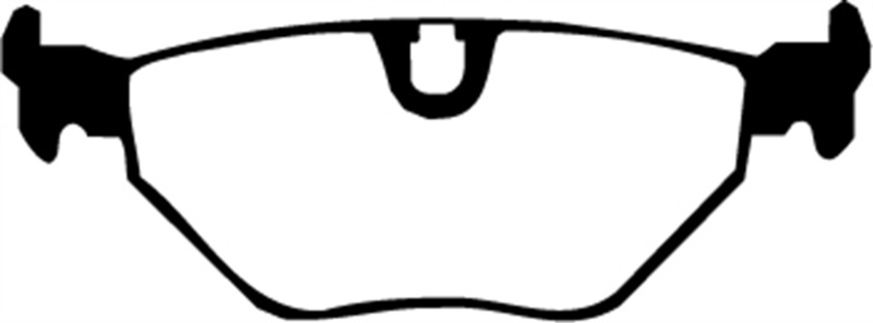 EBC 93-97 Aston Martin DB7 3.2 Supercharged Greenstuff Rear Brake Pads thumbnail 5