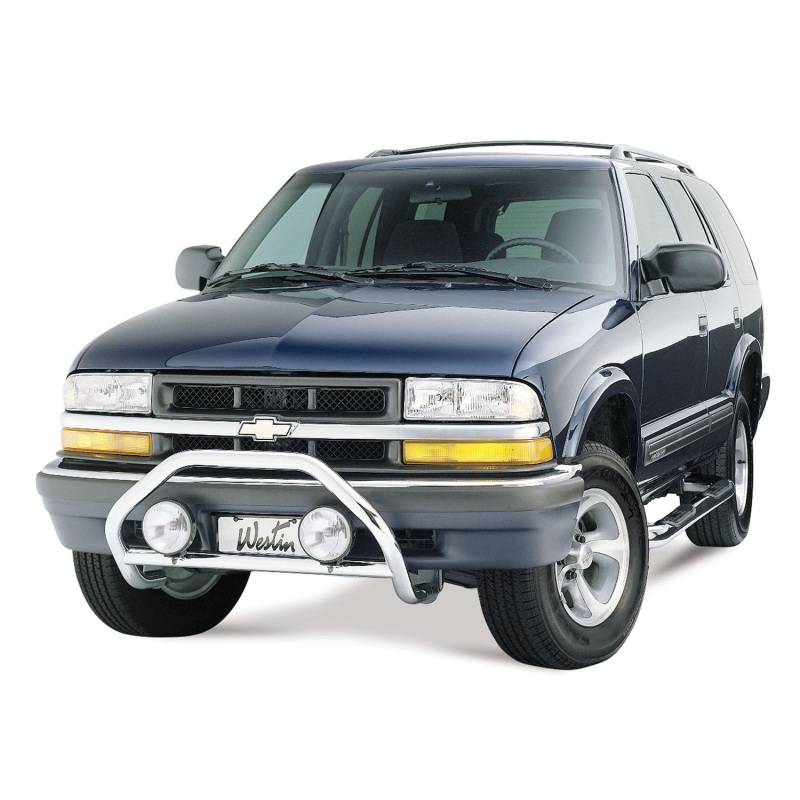 Westin 1998-04 Chevy/GMC S-Series/Blazer Downsize Safari Light Bar Mount Kit - Black thumbnail 9