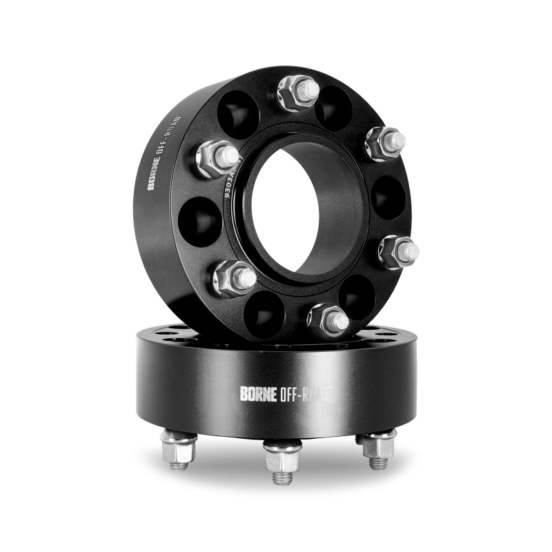 Mishimoto Wheel Spacers - 6x139.7 - 106 - 35mm - M12 - Black thumbnail 3