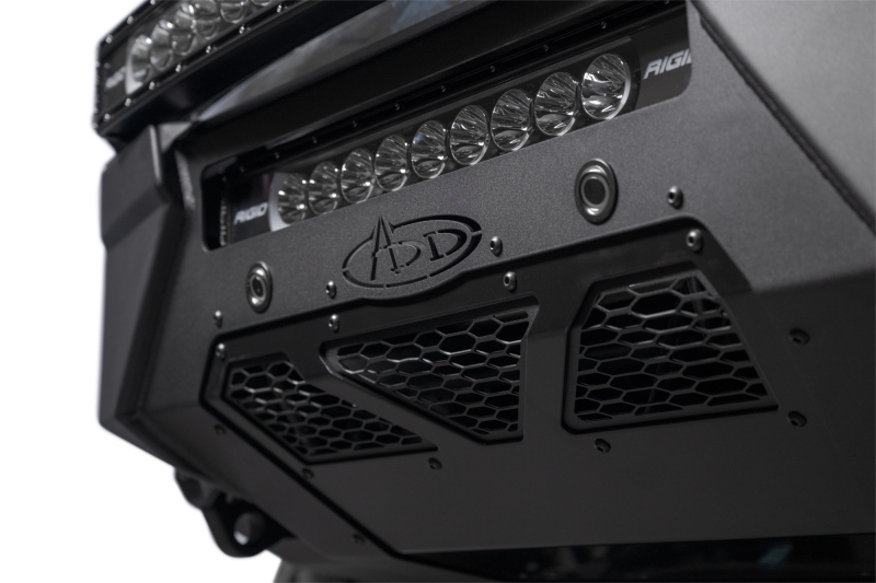 Addictive Desert Designs 2023+ Ford Super Duty HoneyBadger Front Bumper w/ Top Hoop