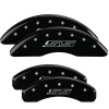 MGP 4 Caliper Covers Engraved Front & Rear Gen 5/SS Black finish silver ch thumbnail 8